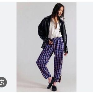 Rujuta Sheth Juju Pants in Grid